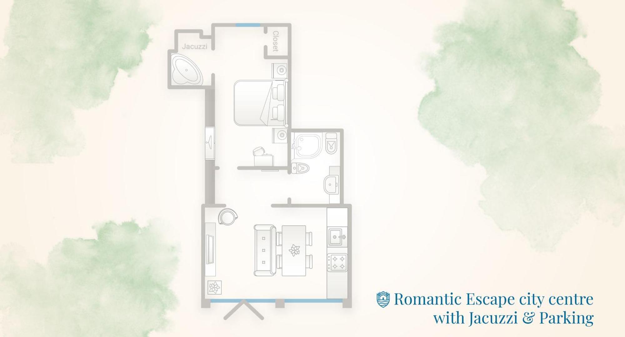 Romantic Escape City Centre With Jacuzzi & Parking By Rent All Como Dış mekan fotoğraf